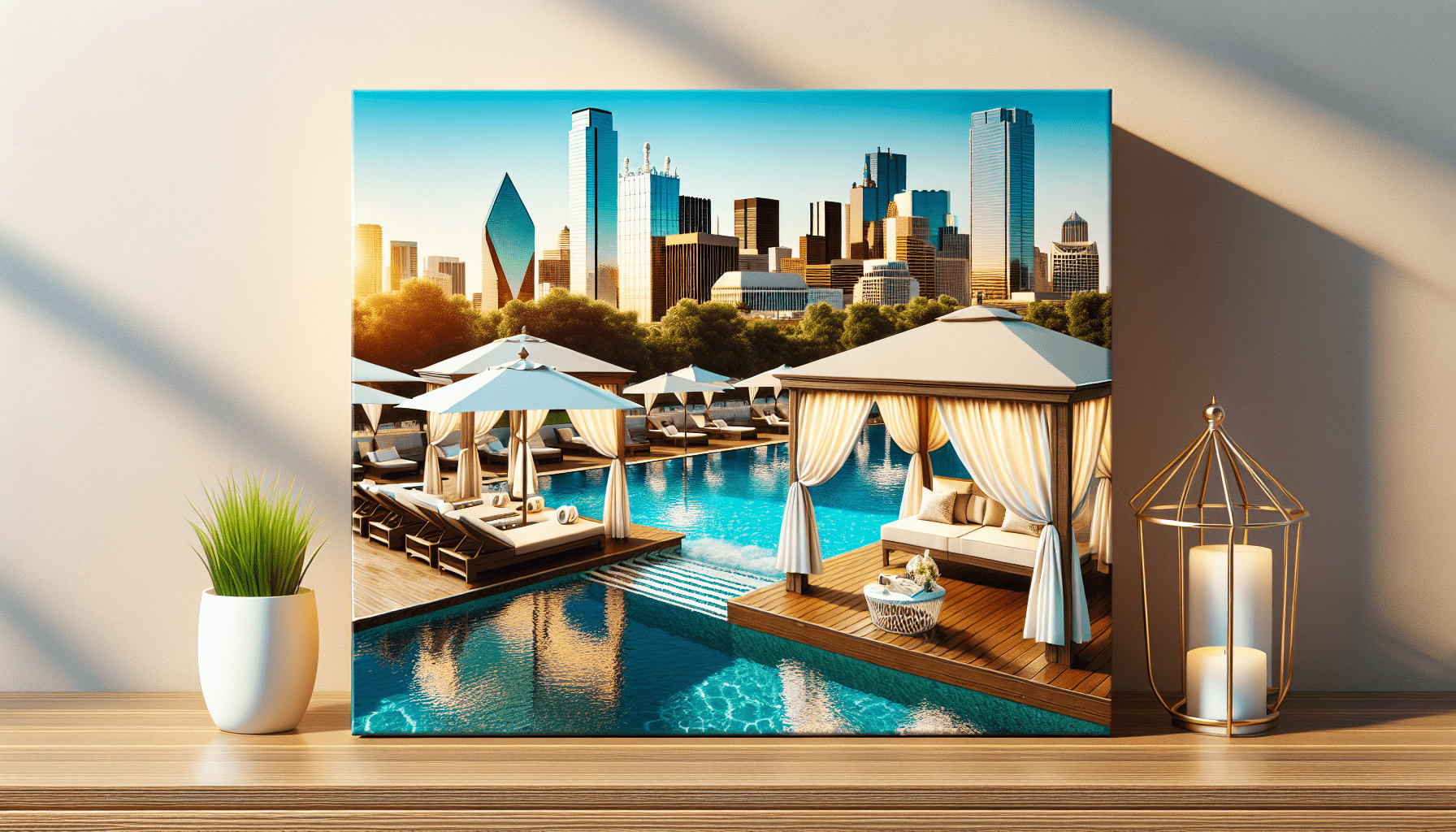 Which Dallas Hotels Have Outdoor Pools With Cabana Rentals?